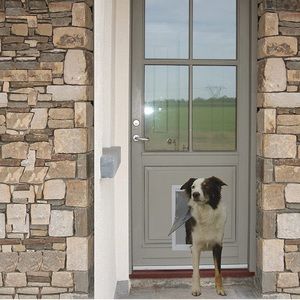 Ideal Pet Products Designer Series Plastic Pet Door with Telescoping Fra…